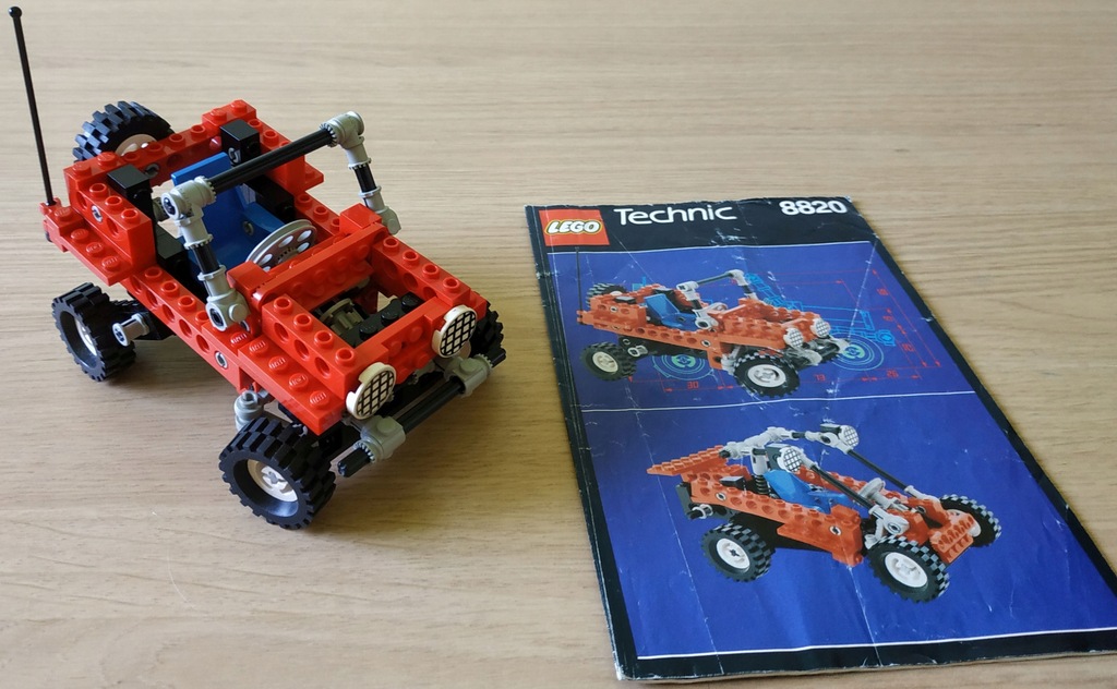 LEGO TECHNIC 8820 Mountain Rambler z 1991 roku 8251475396 oficjalne archiwum Allegro