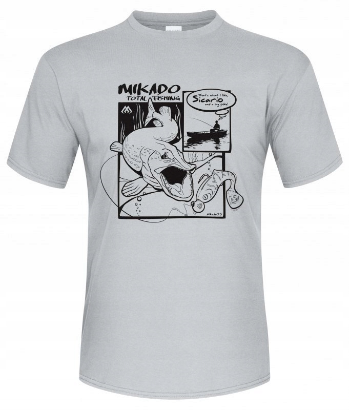 Mikado T-SHIRT - MIKADO 2023 - rozm. L - SZCZUPAK - op.1szt.