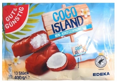 Coco mini batony Kokosowe 13szt/ 400g DE