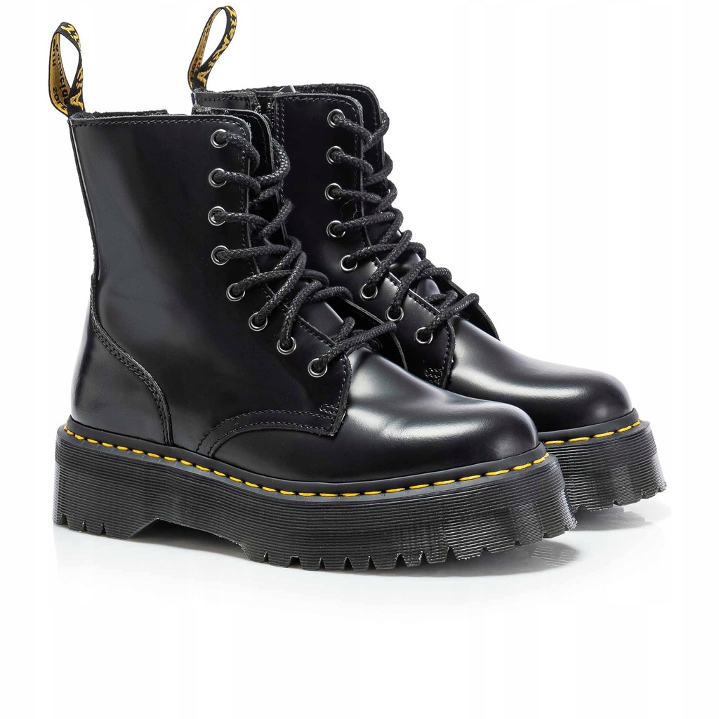 Buty Dr. Martens Jadon Black Polished Smooth
