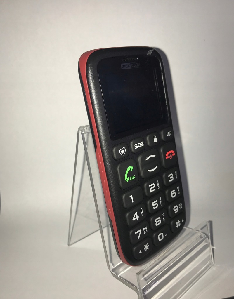 Telefon komórkowy MaxCom MM428BB senior 3474/01/19