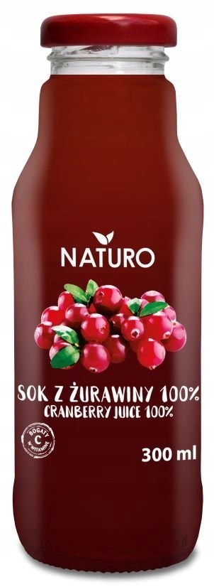 Sok z żurawiny Naturo 300 ml