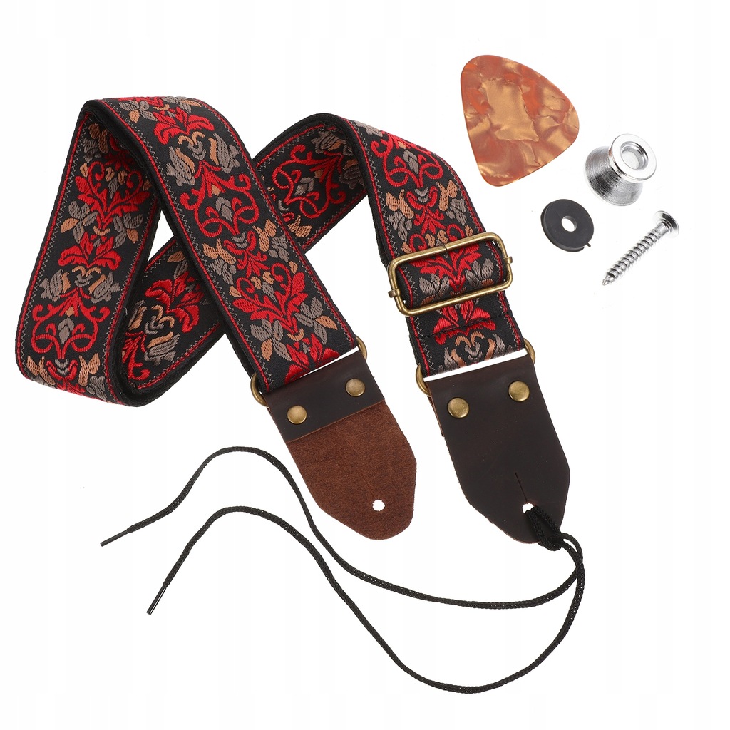 Bass Strap Embroidery Accessories Guitars