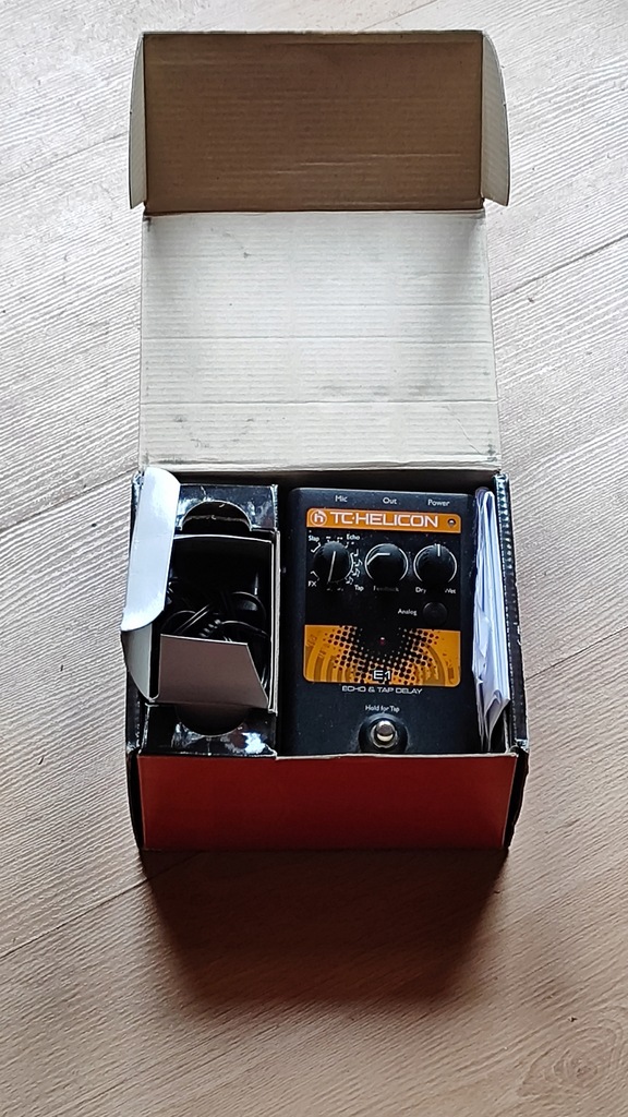 Efekt TC Helicon VoiceTone E1 Echo & Delay