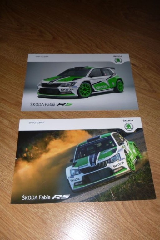 Rajdy - karty - Jan Kopecky - Skoda Motorsport