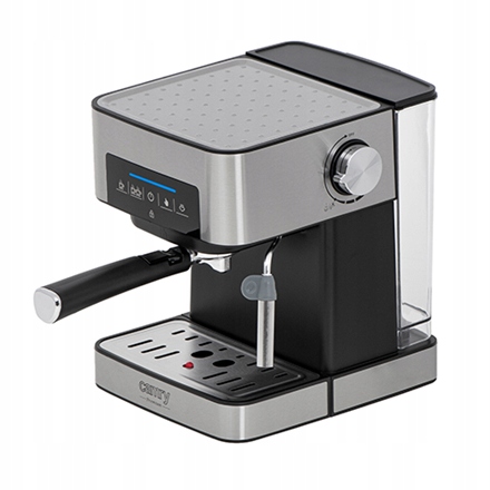 Ekspres do Kawy Camry CR 4410 - 15 Bar, Czarny/Stal, Espresso i Cappuccino