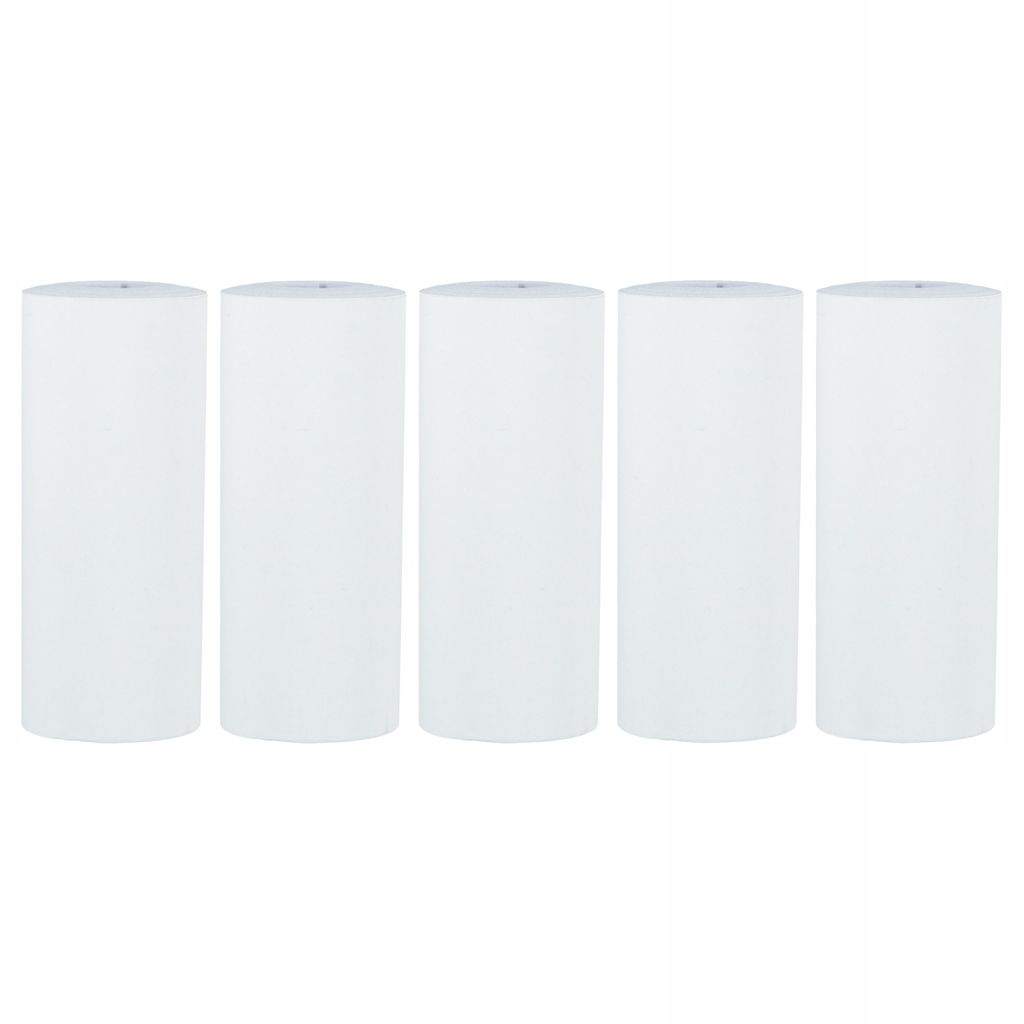 Rolki papier wkład termiczny do mini drukarki 5,7cmx4,5m 5 sztuk