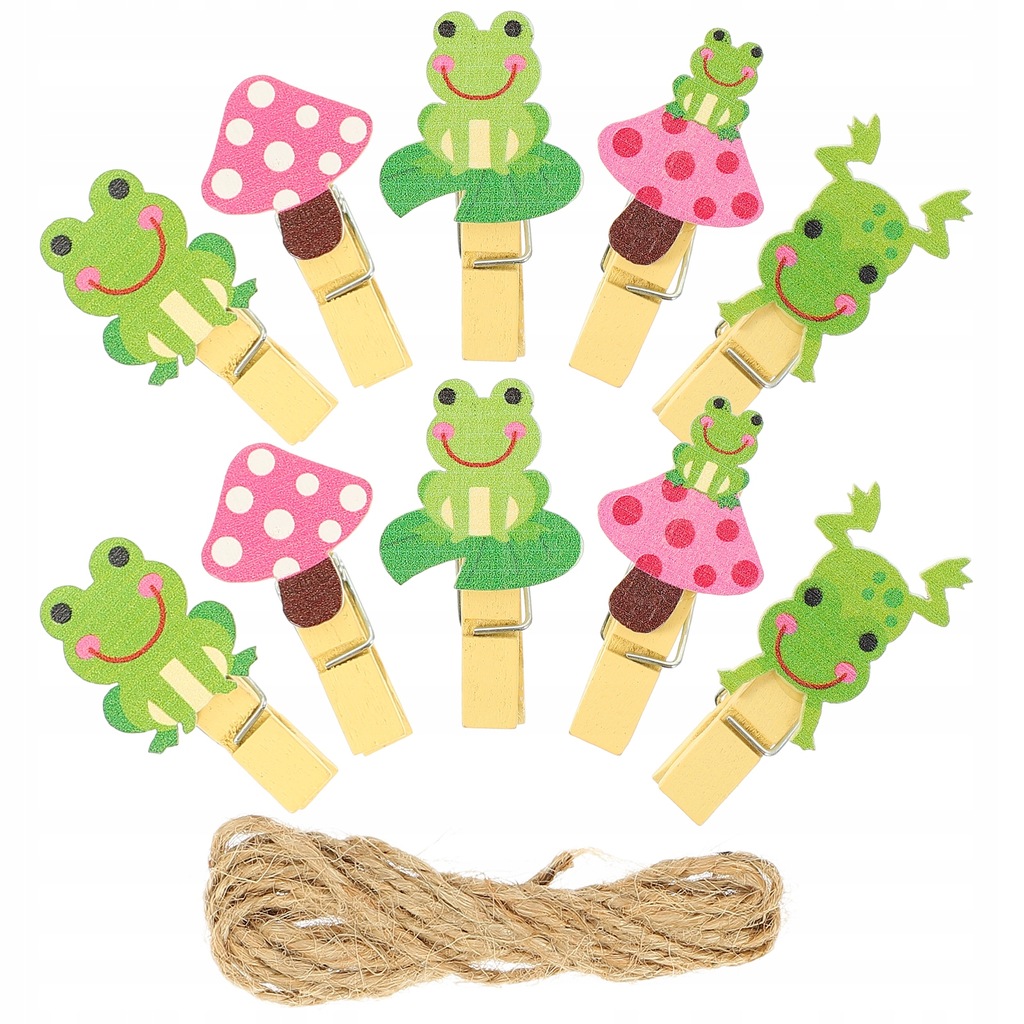 Mini Photo Clips Wooden Pegs Hangers Small Crafts - 14472970468 ...