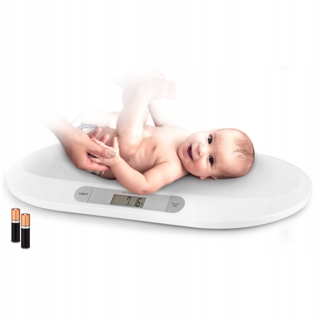 Waga dla niemowląt elektroniczna BW-141 biała