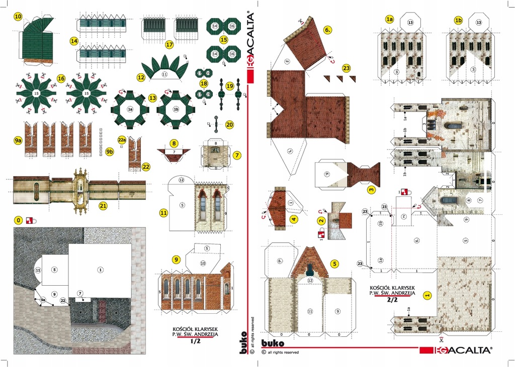 Купить 002 BUKO Андреевская церковь - Краков, Польша: отзывы, фото, характеристики в интерне-магазине Aredi.ru