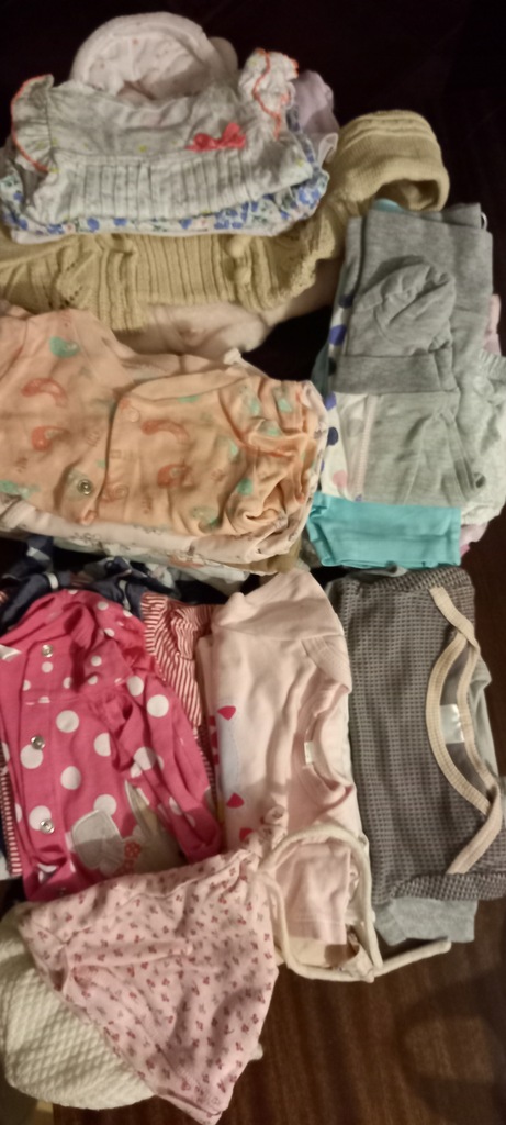 Ubranka niemowlęce, dla dziewczynki, 30 sztuk MIX