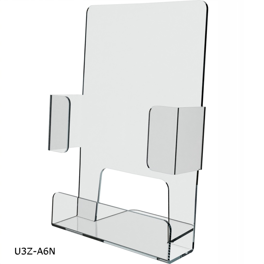 A6 Kieszeń Stojak na Ulotki Podajnik z plexi U3Z/N
