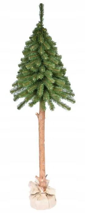 Choinka Tatra zielona juta sztuczna na pniu 160cm drzewko świąteczne Radom