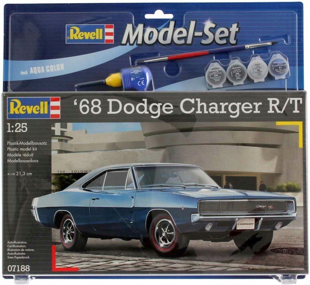 Model Do Sklejania Revell Dodge Charger R T 1968 7701149879 Oficjalne Archiwum Allegro