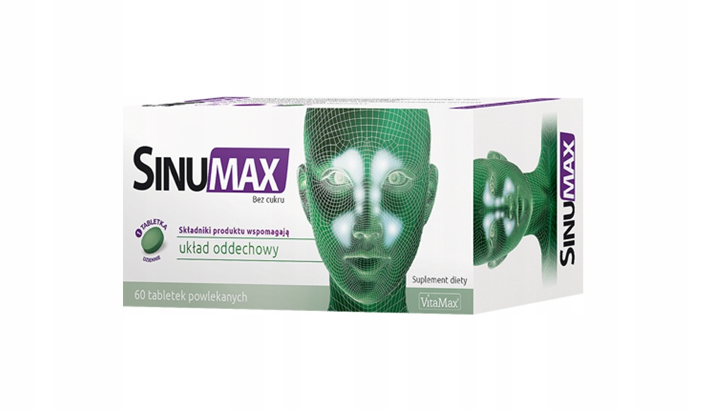 SINUMAX 60 tabl. zatoki, układ oddechowy
