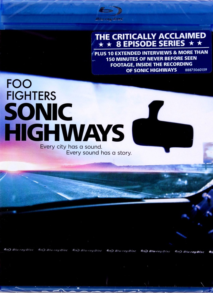 FOO FIGHTERS: SONIC HIGHWAYS (BLU-RAY)