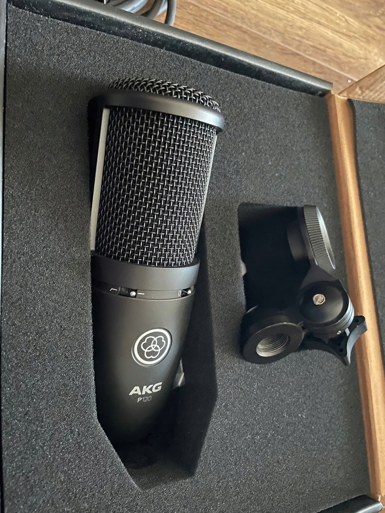 Mikrofon pojemnościowy AKG P120 (XLR)