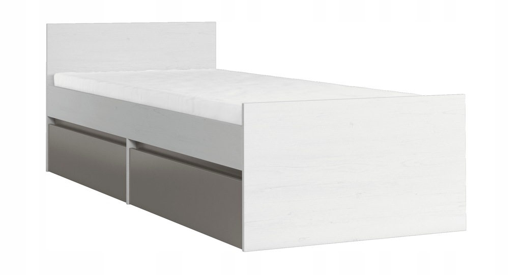 Łóżko z szufladami 90x200 MATI L1 Gała Meble