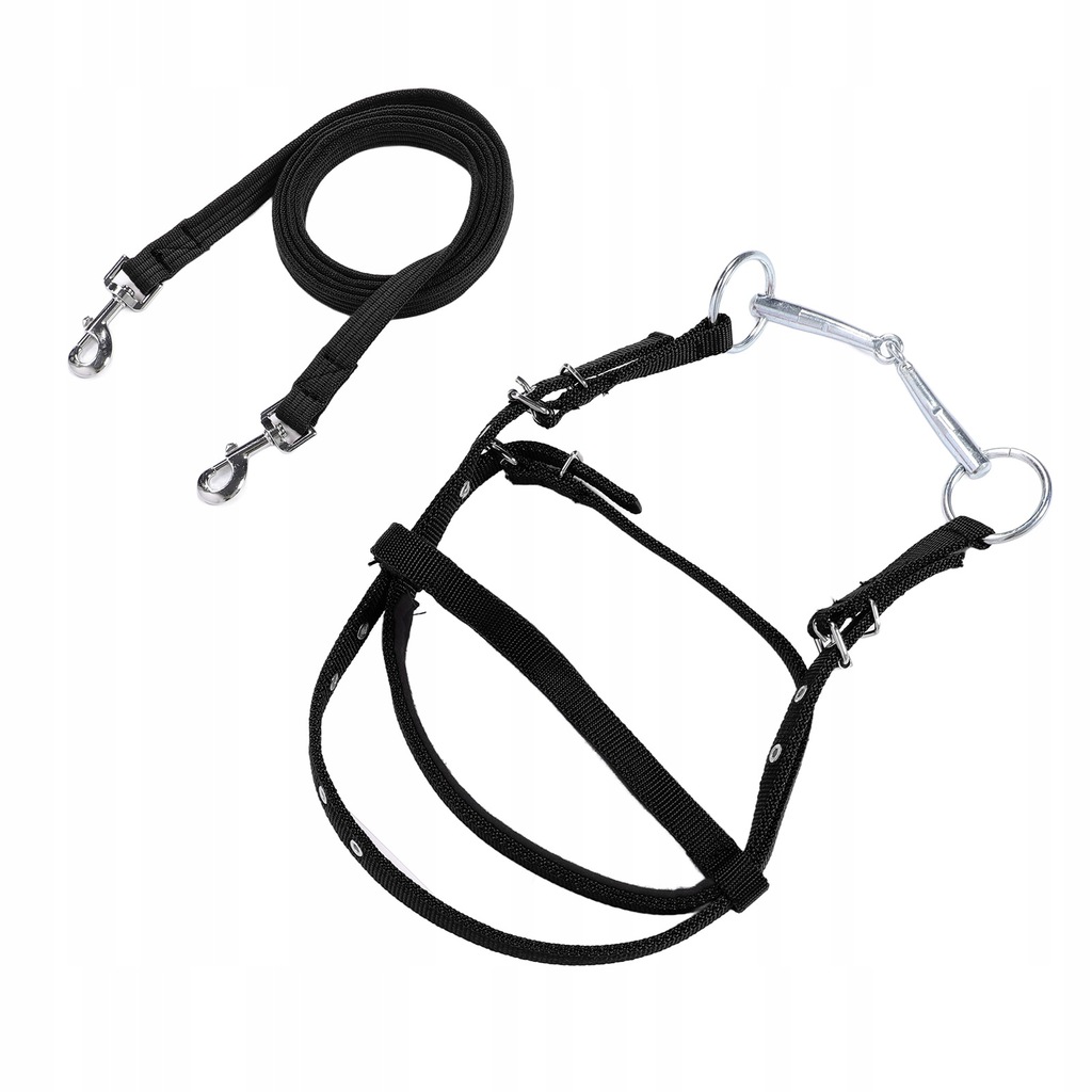 Nylonowa wodza dla konia, stylowa, regulowana wodza dla konia, wodza 67