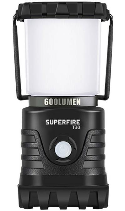 Lampa kempingowa Superfire T30 600lm białe/ciepłe