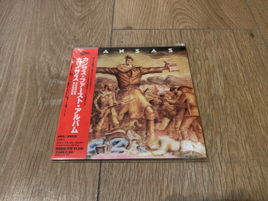 KANSAS - Kansas - JAPAN MINI CD LP