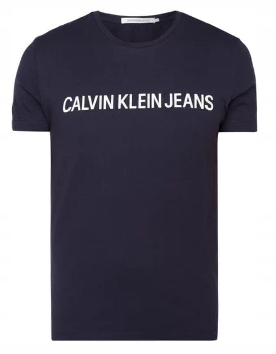 T-SHIRT męski Calvin Klein GRANATOWA Koszulka M