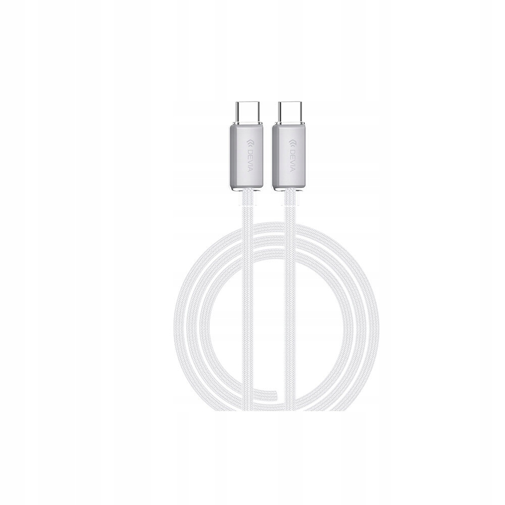DEVIA KABEL EXTREME EC688 PD USB-C - USB-C 1,5 M 60W 3A BIAŁY