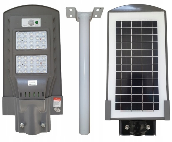 LAMPA ULICZNA SOLARNA LED 80W Solar Pilot UCHWYT