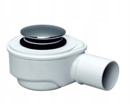 Syfon brodzika fi 50 mm klik-klak niski brodzikowy
