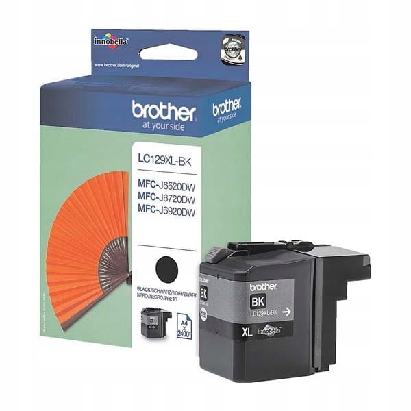 Brother oryginalny ink / tusz LC-129XLBK, black, 2