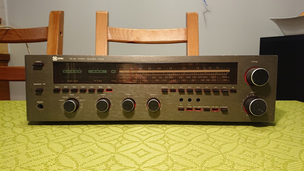 AMPLITUNER UNITRA ZRK AT 9115 NIE AT 9100
