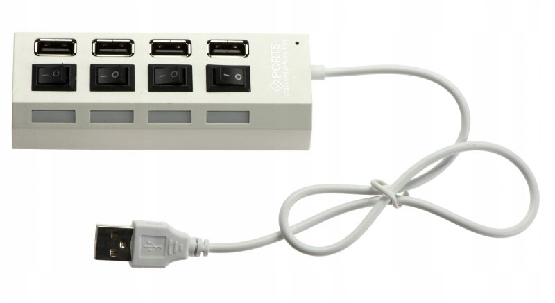 Купить Высокоскоростной USB-концентратор с переключателями, 4 светодиодных гнезда для: отзывы, фото, характеристики в интерне-магазине Aredi.ru