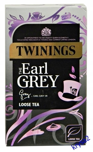 Angielska Herbata TWININGS EARL GREY sypana 125g
