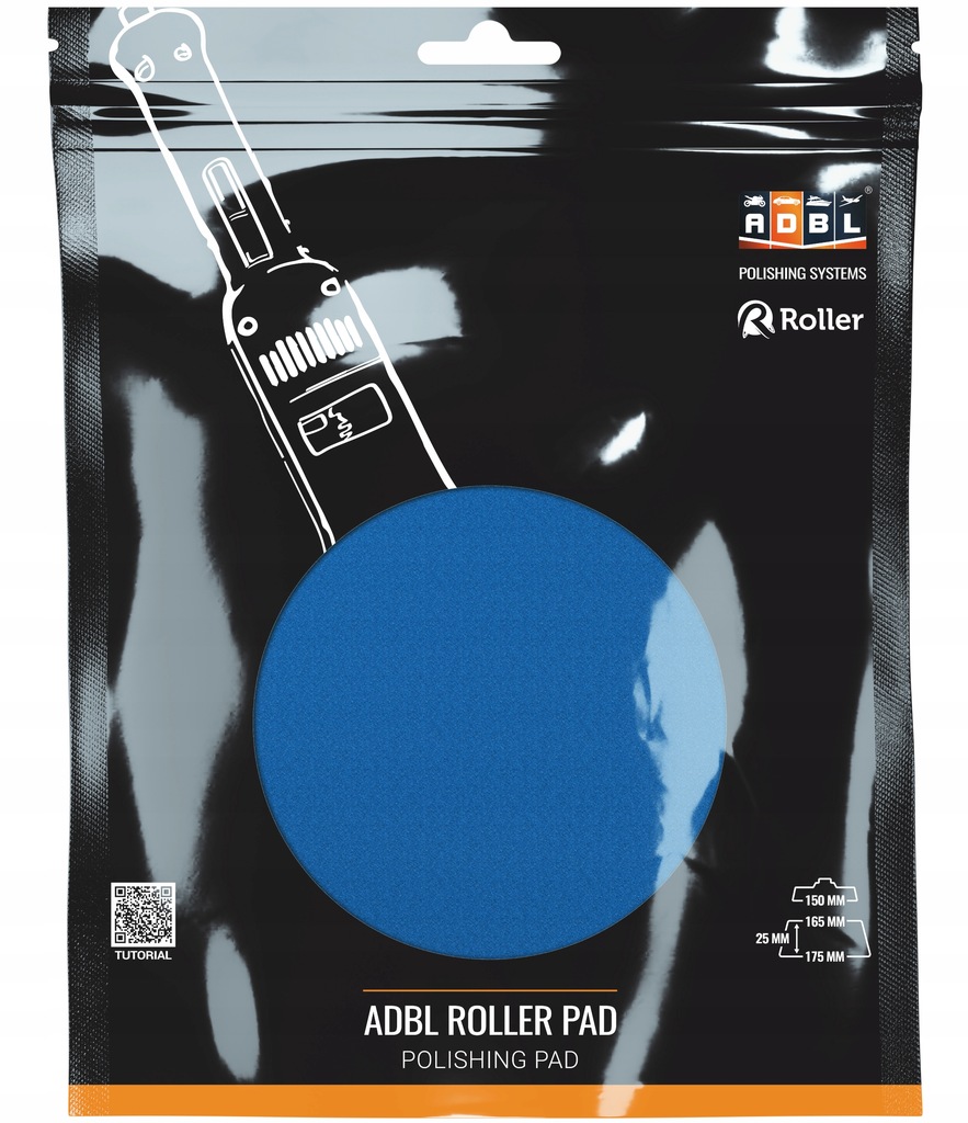 ADBL Roller Pad R-Hard Cut Pad Polerski 165/175 mm
