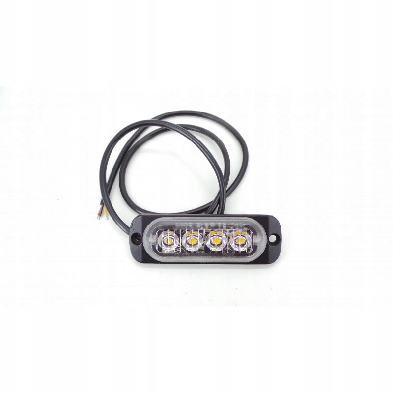 Купить Габаритный фонарь стробоскопический 4 светодиода 12В - 24В оранжевый: отзывы, фото, характеристики в интерне-магазине Aredi.ru