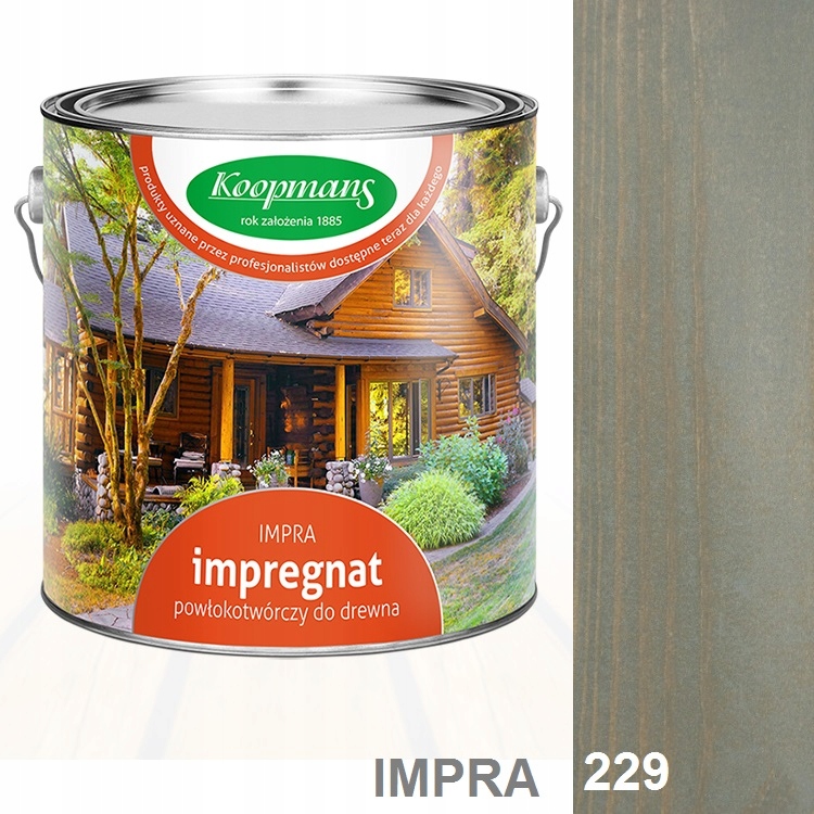 IMPRA IMPREGNAT OLEJ KOOPMANS 2,5 l 229 GRAFIT