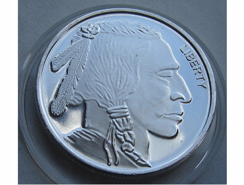 SZTABKA 31,1 g Ag 999 USA Indian Head Silver