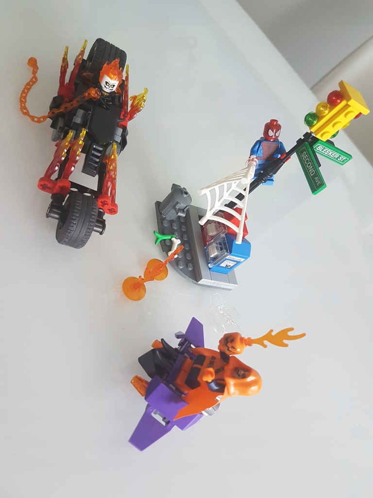 LEGO 76058 SPIDERMAN MARVEL ATAK JEŹDŹCÓW