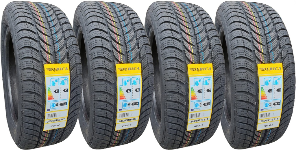 4 Opony ZIMOWE Dębica Frigo 2 205/55R16 91T 2018 - 7720280879