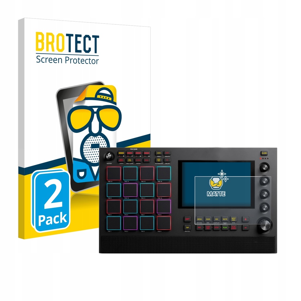 2x BROTECT Matte Screen Protector for Akai MPC Live II