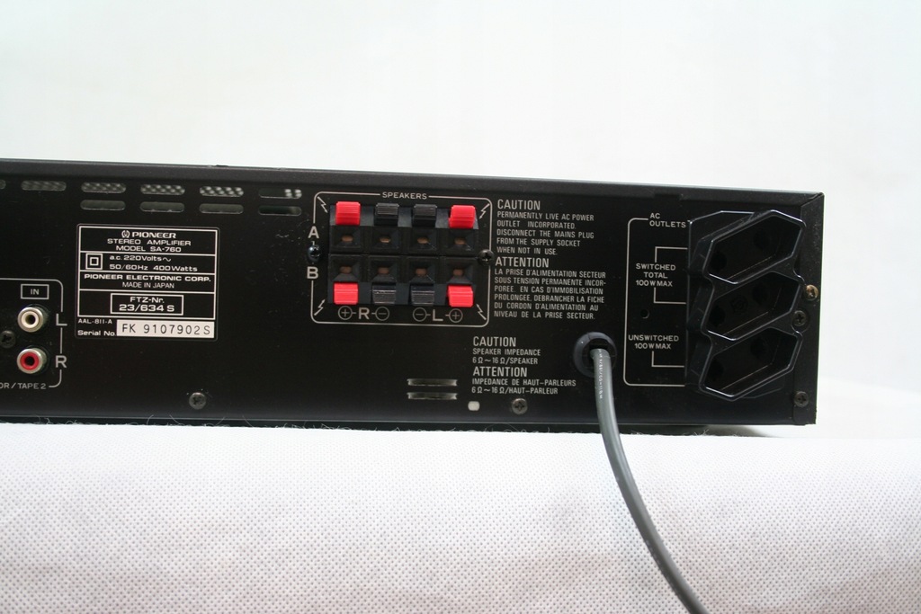 Купить Усилитель PIONEER SA-760|2x50W|: отзывы, фото и характеристики ...