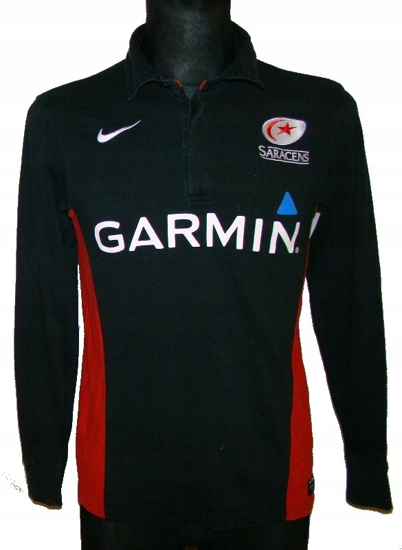 BLUZA SARACENS FC RUGBY COTTON S NIKE 2011 ANGLIA