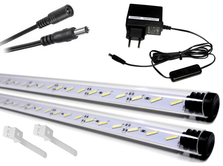 2x180cm świetlówka LED 8520 oświetlenie akwarium