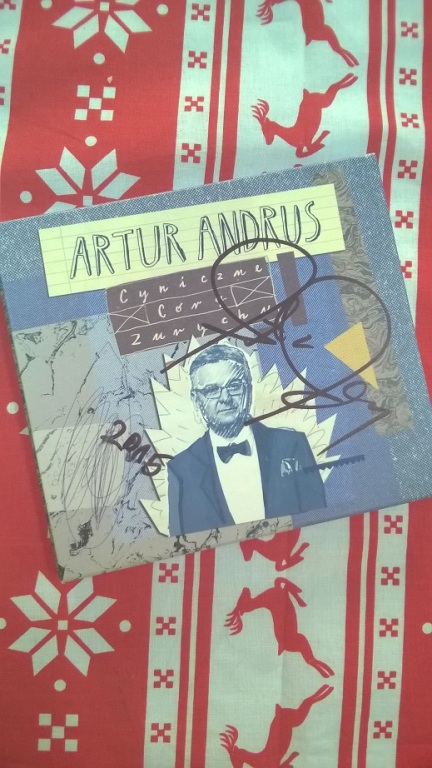 Płyta Artur Andrus Cyniczna Córy Zurychu autograf