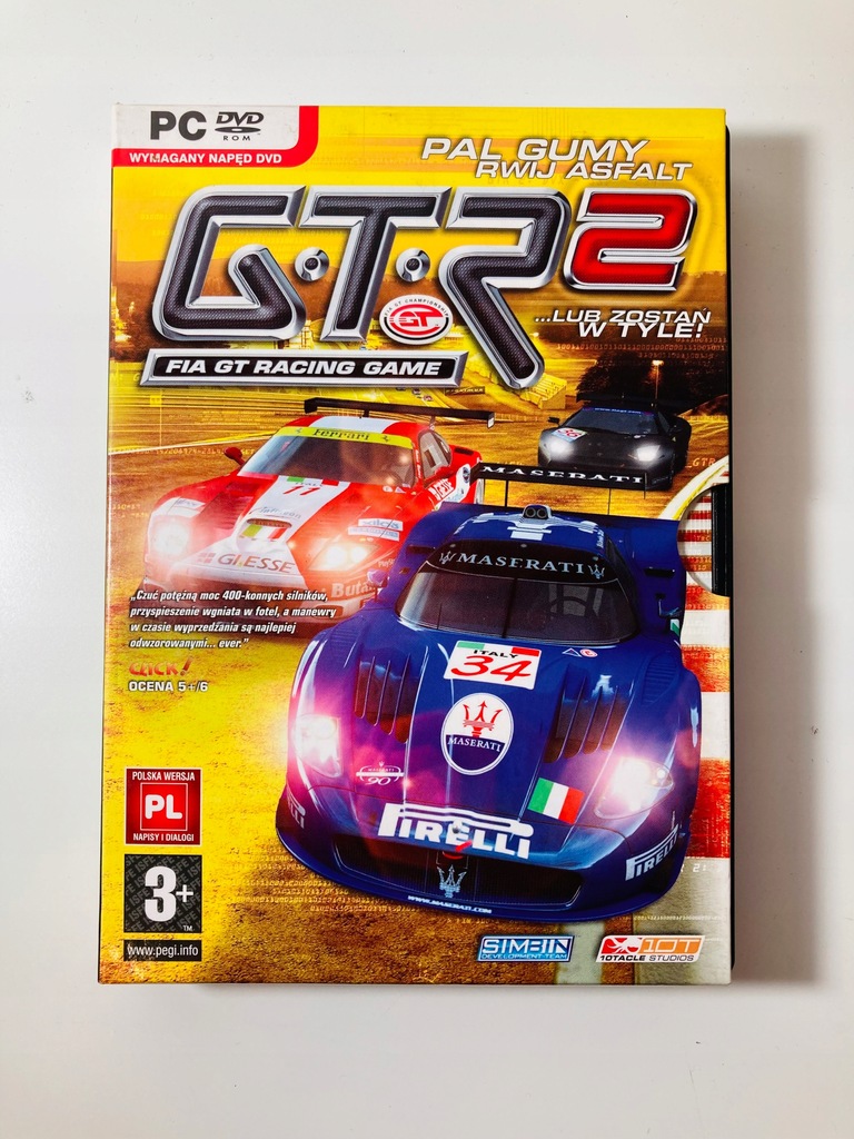 GTR 2 FIA GT Racing Game Klucz Steam PC