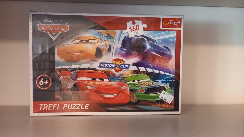 Trefl Puzzle Disney Cars 3 Zwycięski wyścig 160 el