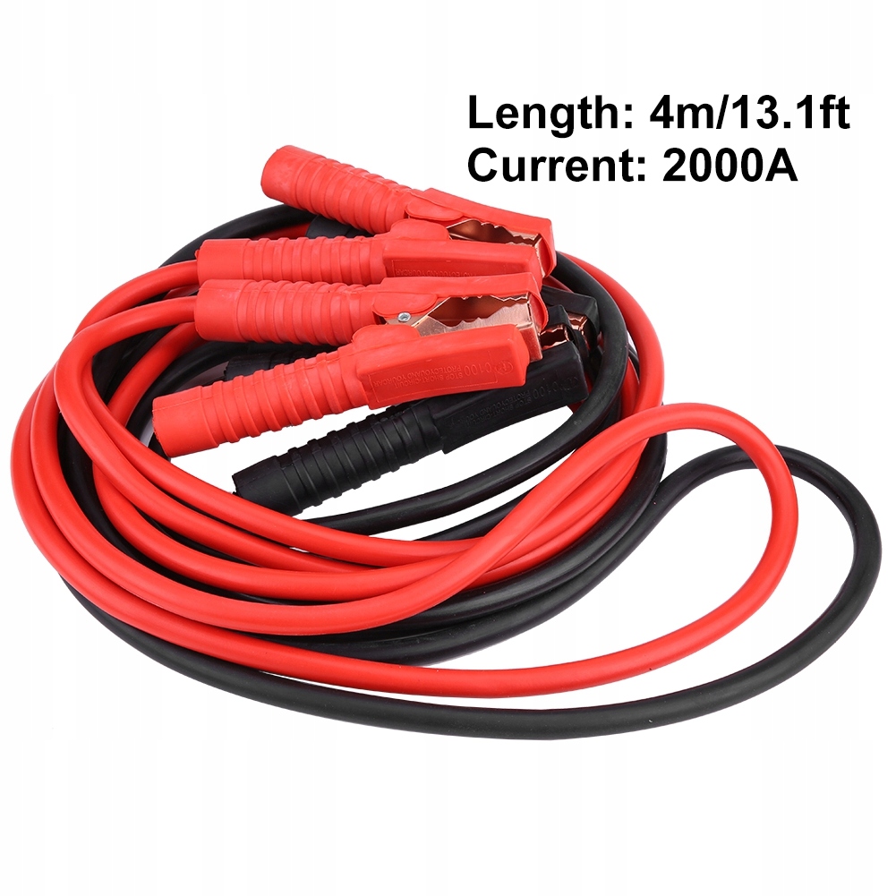 1 para 12V kabel wspomagający zasilanie samochodu