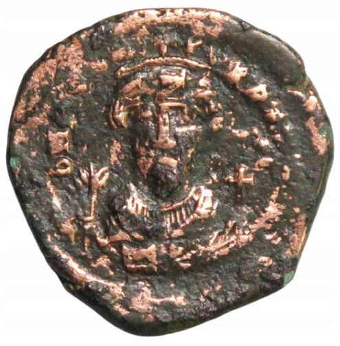 Bizancjum duży follis Fokasa 602 - 610 A.D