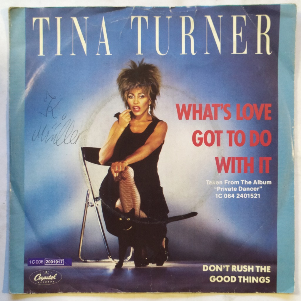 Tina Turner What's Love Got To Do With It SP 7'' 13511618673