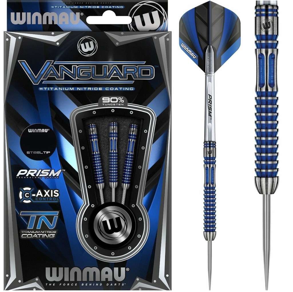 Rzutki Lotki Dart Winmau Vanguard 90% Wolfram 22g